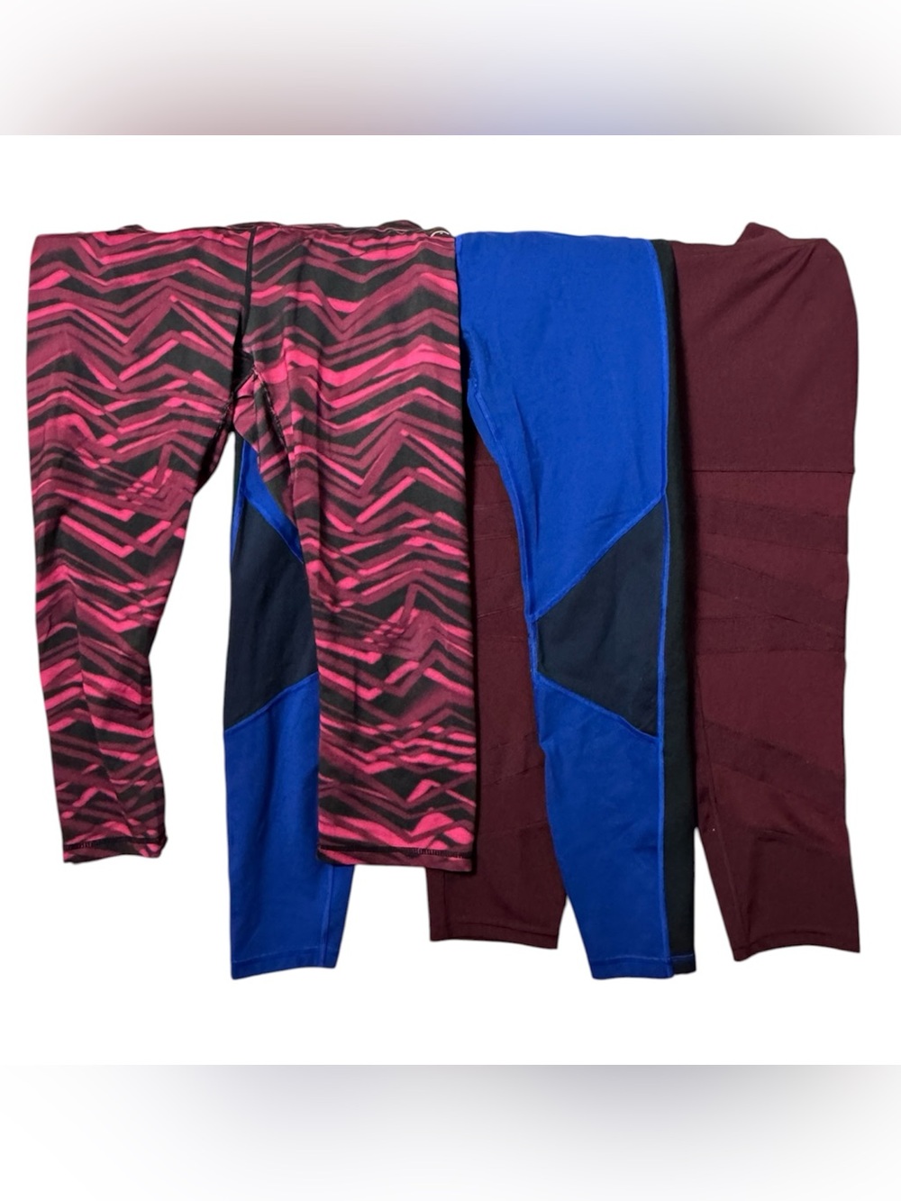 6pc Women’s Leggings Lot M/L PopSugar HEAD Gap Activewear Floral Athletic - Picture 2 of 3